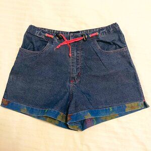 OCEAN PACIFIC Girls Denim Shorts. EUC. Size 16.